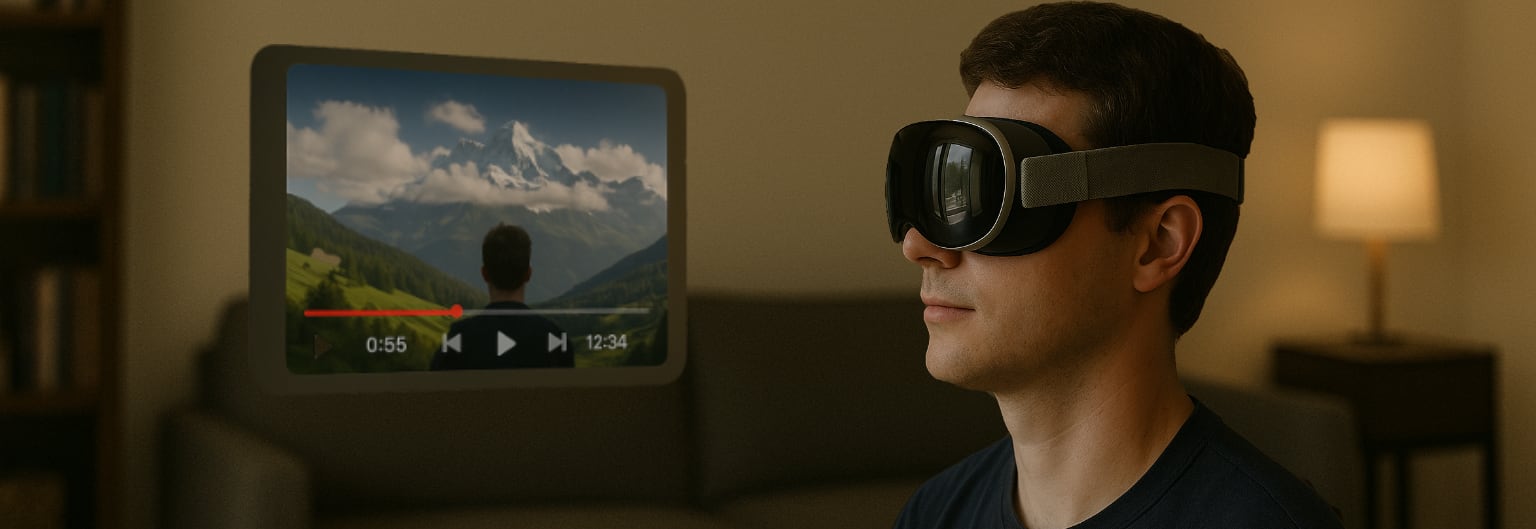 Yutub visionOS app